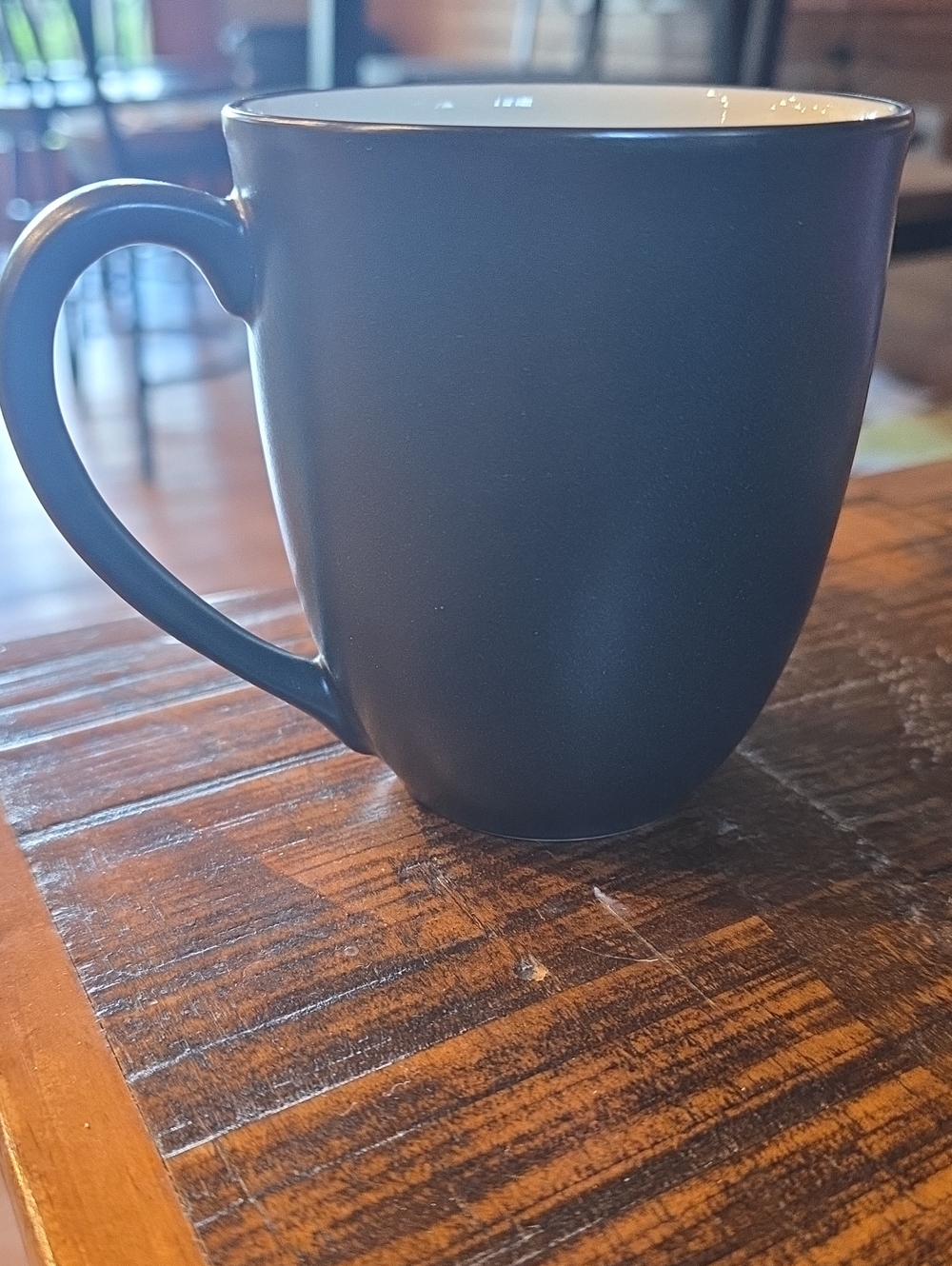 Noritake Matte Black Ceramic Mug